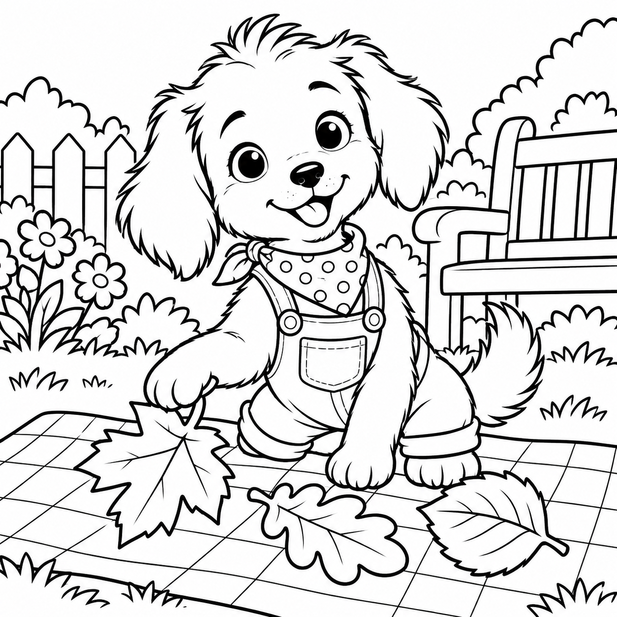 Leaf Game Coloring with Boncuk