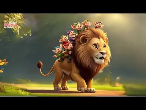 Aslan Leno ve Cüceler | Masal Animasyonu | Çizgi Film