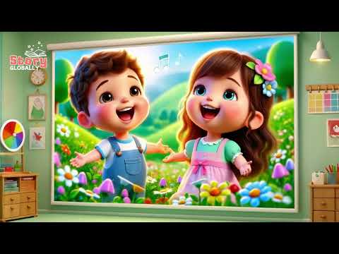 Rengarenk Şarkı - Çocuk Şarkıları - Eğlenceli Animasyonlu Şarkılar