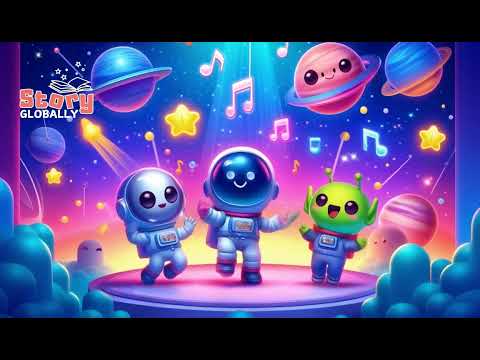 🚀 Uzaya Yolculuk | Eğlenceli Çocuk Şarkısı | 3D Animasyonlu Uzay Macerası 🌌🎶
