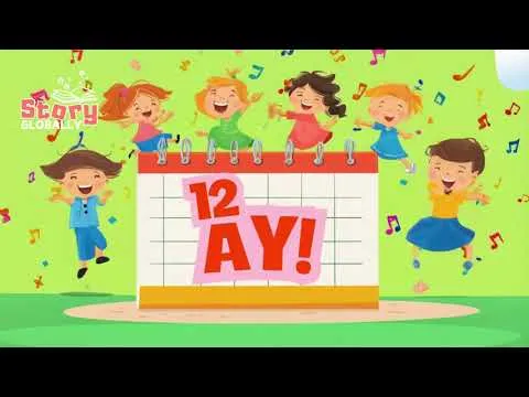 Ayları Öğreniyoruz - Animasyonlu Eğitici İçerik - Eğlenceli Animasyon Çizgi Film