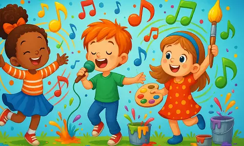 Şarkılarla Renkleri Öğrenmek: Müzik ve Kavram Gelişimi