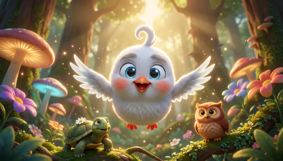 White Wing and the Mysterious Forest