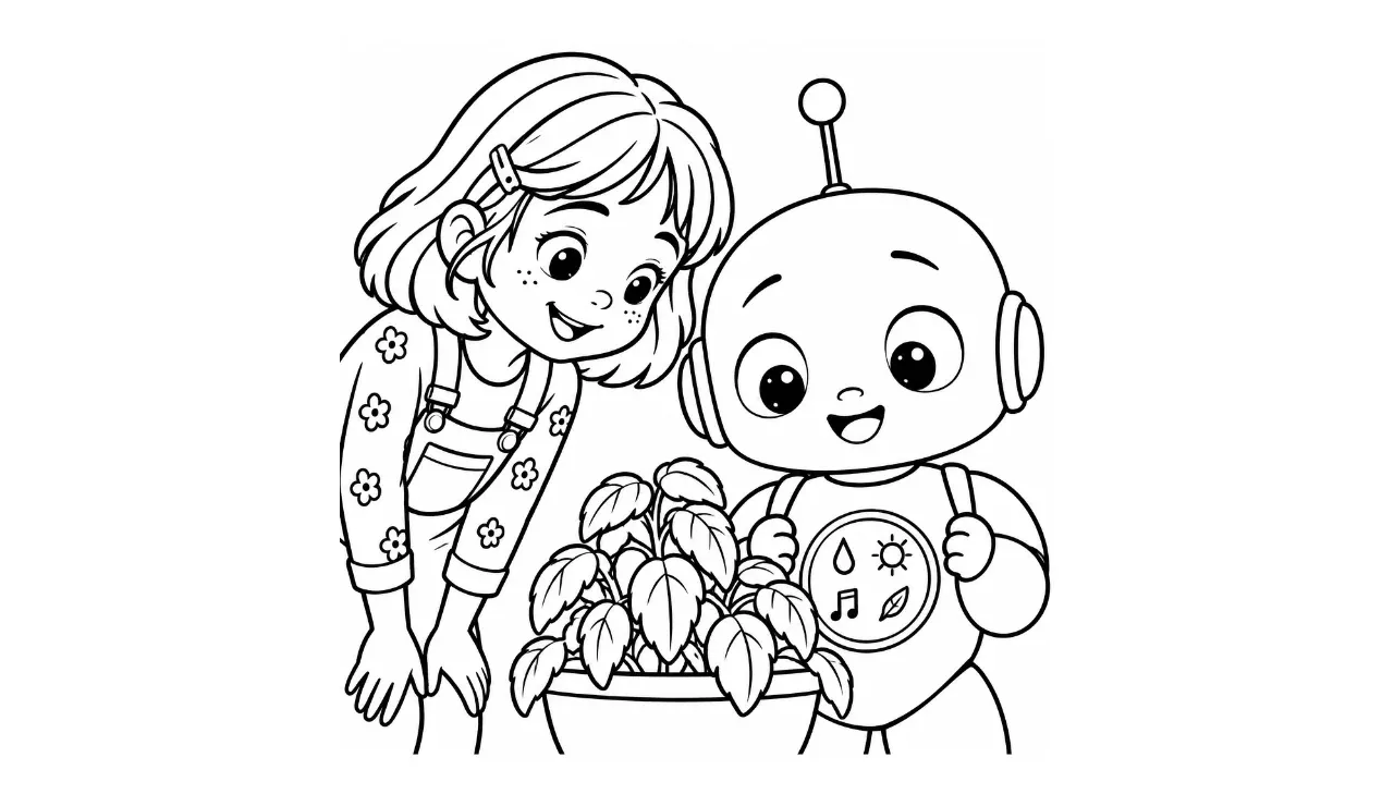 Lumo’s Basil Puzzle — coloring 1