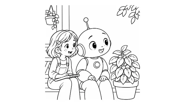Lumo’s Basil Puzzle — coloring 2