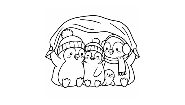 Toytoy and the Rainy Park — coloring 2